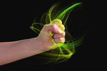 a fist of light © crescendo