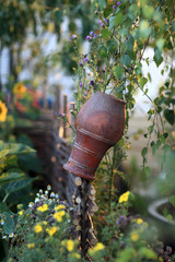 Pot on the fence