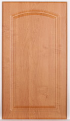 wooden cabinet doors isolated on white background