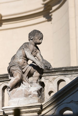 Naklejka premium Sculpture in the cathedral
