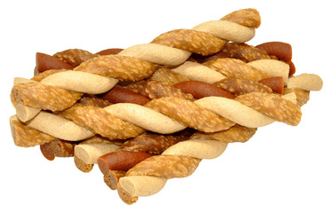 Dog Chew Twist Stick Treats