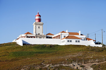 Fototapeta na wymiar Lighthouse of cabo da Roca, Portugal