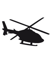 Hubschrauber Schatten Silhouette © Style-o-Mat-Design