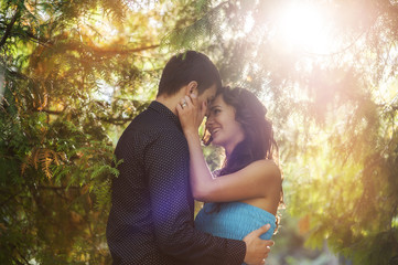 Fototapeta premium Happy Smiling Couple in love
