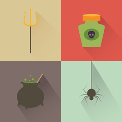 Halloween objects