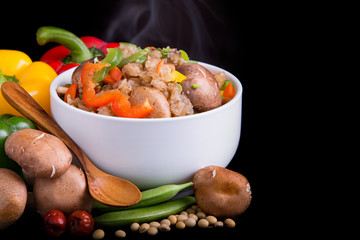 vegetarian fried rice