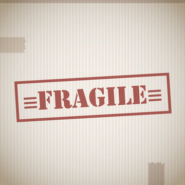 Fragile stamp