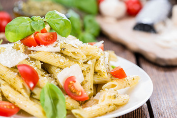 Pasta (Penne with Pesto)