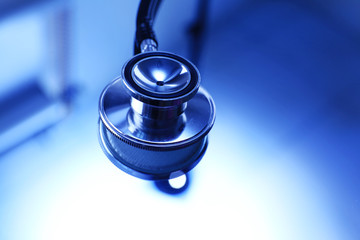 Stethoscope close up