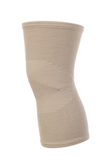 Elastic bandage for knee, isolated on white