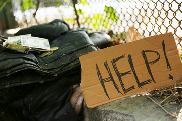Things homeless outdoors