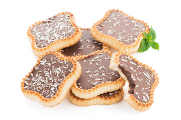 Chocolate tart cookies
