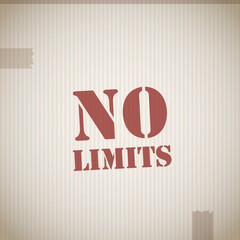 No limits stamp