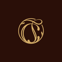 Sign the letter C and T