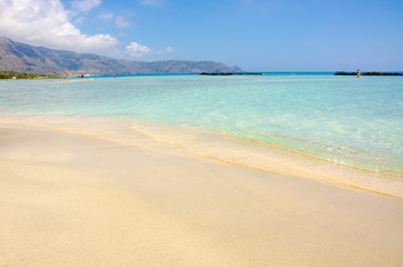 Fototapeta na wymiar Crete beach Elafonisi 