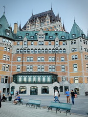 Obraz premium Quebec Schloß Frontenac