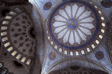 Fragment of Blue Mosque Interior