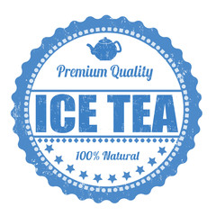 Ice tea stamp