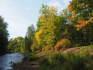 park in autumn