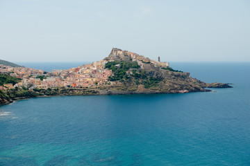 Fototapeta na wymiar Castel Sardo, Sardinia Italy