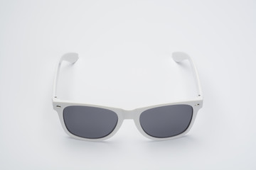 Gafas de sol de color blanco