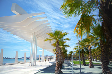 View of the promenade of Málaga - 70345393