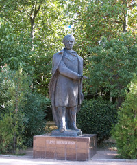 Monument to Taras Shevchenko. Crimea, Yalta