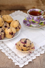 Blueberry muffins