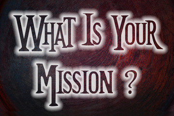 What Is Your Mission Concept