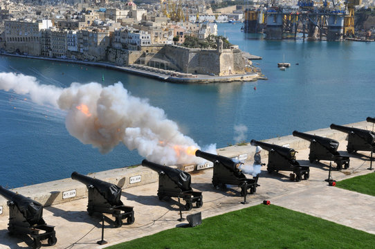 Malta, The Picturesque City Of Valetta