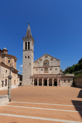 Fototapeta na wymiar cattedrale di Santa Maria Assunta - Spoleto