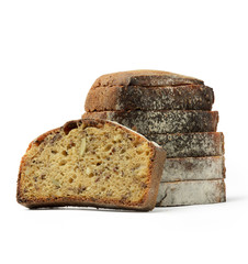 Slice of brown bread