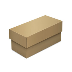 blank cardboard box