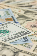 Bank notes in America currency