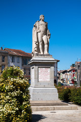 Fototapeta na wymiar Statue Jean Joseph Ange d'Hautpoul
