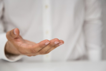Naklejka premium hand