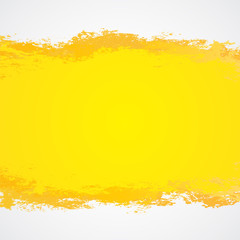 Fototapeta premium Yellow grunge background with place for your text