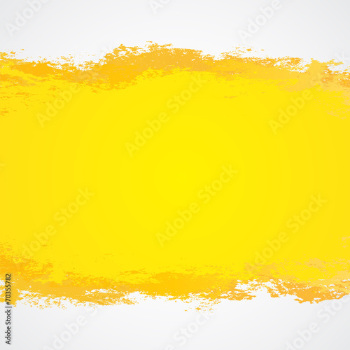 "Yellow grunge background with place for your text" Stock image and