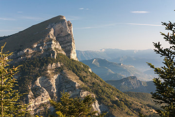 Vercors - Les Trois Becs depuis le Grand Delmas