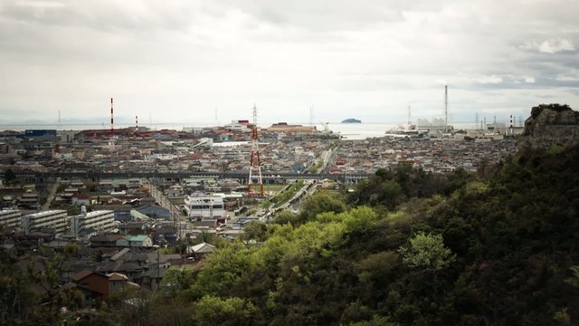 Takasago Harbor View (Hyogo, Japan)  Filtered Timelapse