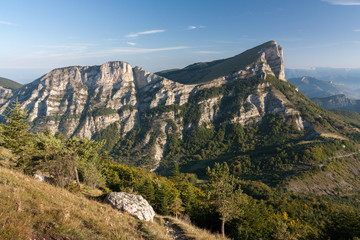 Vercors - Les Trois Becs depuis le Grand Delmas