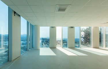 Interior, empty building