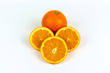 Fresh Sliced Oranges
