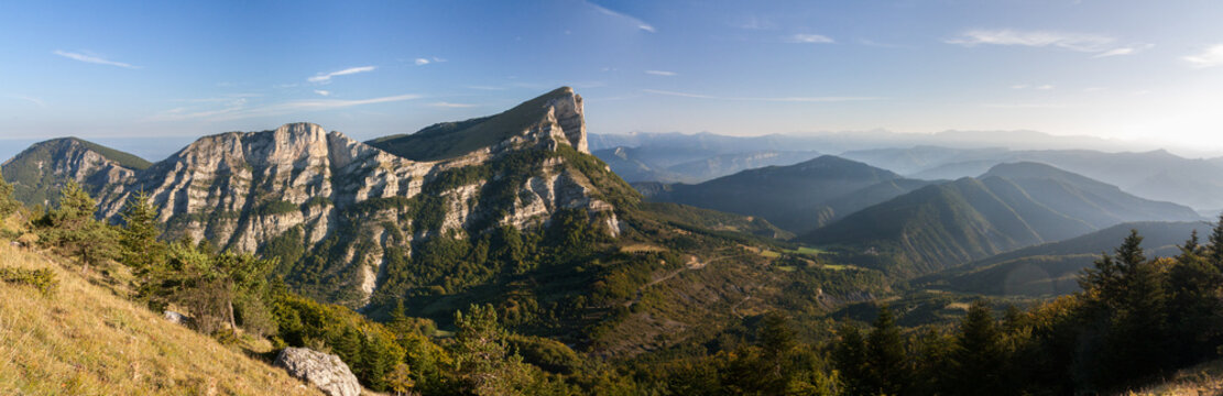 Vercors - Les Trois Becs depuis le Grand Delmas