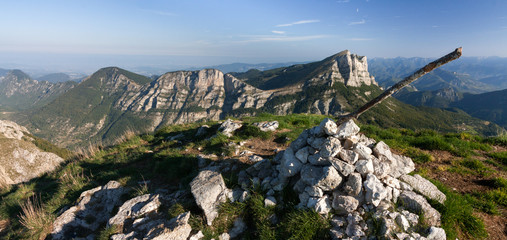 Vercors - Les Trois Becs depuis le Grand Delmas