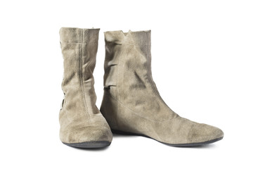 Suede boots