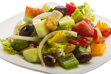 Delicous greek salad