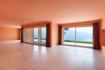 Interior house, empty living room