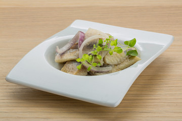 Sliced herring