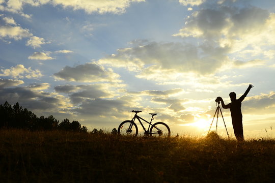bisiklet sporu ve fotoğrafçılık merakı